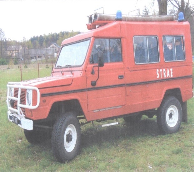 samochód strażacki