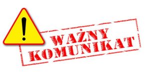 ważny komunikat