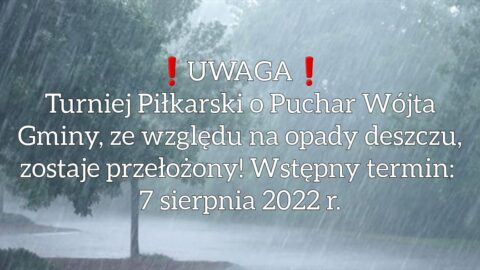 ważna informacja